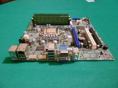 SCHEDA MADRE DELL + CPU INTEL I5 + 8GB RAM - Immagine 1 di 4