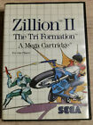 ZILLION II 2 THE TRI FORMATION SEGA MASTER SYSTEM 1 2 