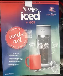 Mr. Coffee Iced and Hot Coffee Maker, Single Serve Machine with 22-Ounce Tumbler - Picture 1 of 3