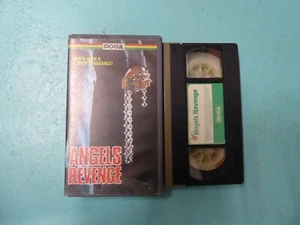 Angels Revenge PRE CERT Mogul VHS PAL Small Box Exploitation Biker Hells Angels - Picture 1 of 5