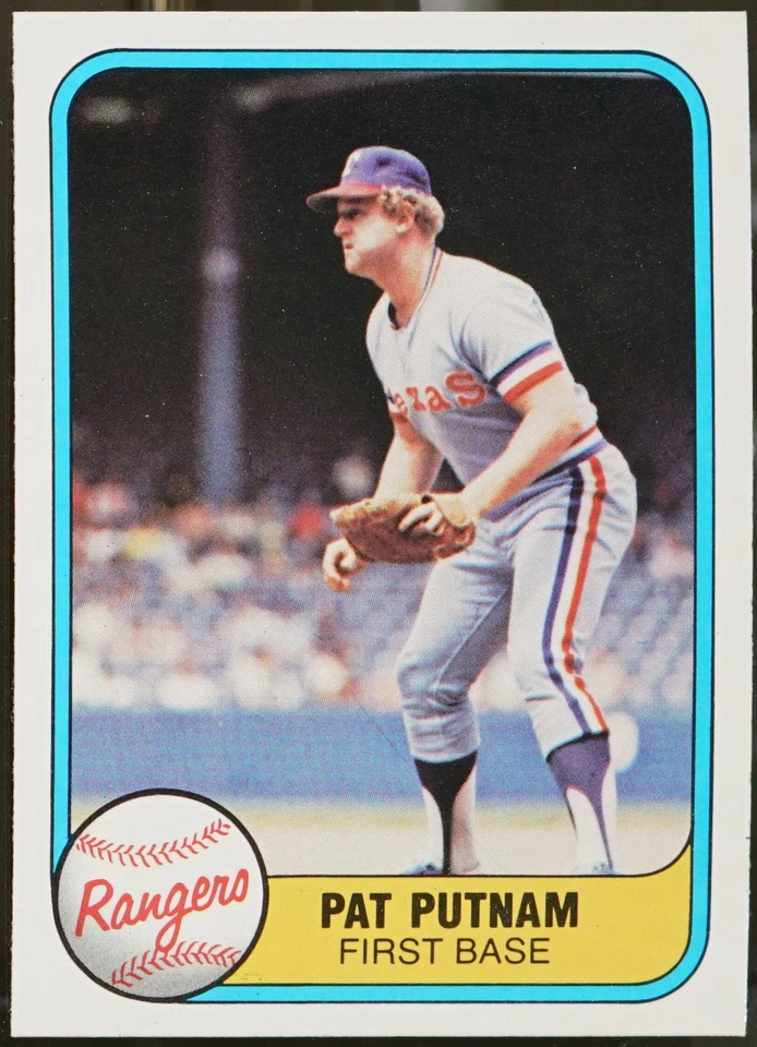 1981 Fleer Baseball Pat Putnam #630 EX - Image 1 of 1