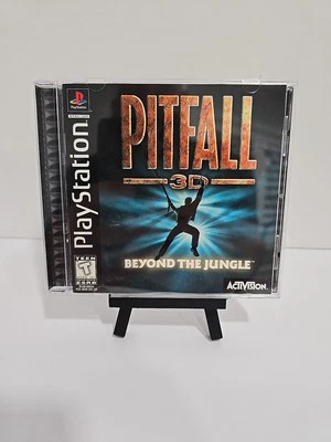 Pitfall 3D: Beyond the Jungle (Sony PlayStation 1) PS1 Complete W/ Manual CIB - Image 1 of 4