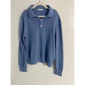 Crewcuts Pullover Jungen Gr. M (8-9) blau Baumwolle Kaschmir Basic Preppy kuschelig - Bild 1 von 5