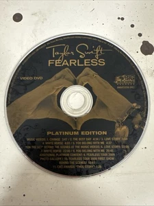 Taylor Swift - FEARLESS - PLATINUM EDITION Video DVD no Case - Imagen 1 de 1