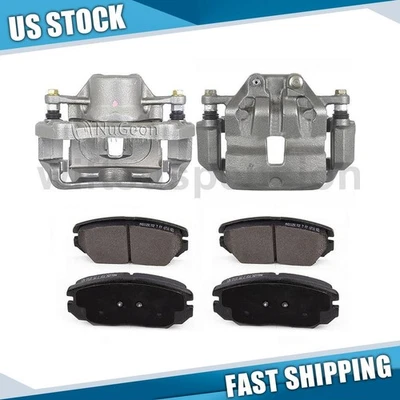 For 2011 Saab 9-5 Front Brake Calipers Ceramic Brake Pads - Image 1 of 4