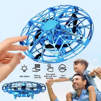 UFO Mini Drohne für Kinder Fiegender Spielzeug Quadcopter Infrarot Induktion UFO - Bild 1 von 4