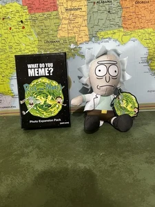 What Do You Meme? Rick And Morty Photo Expansion Plus Plush - Picture 1 of 6