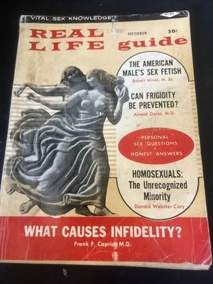 Real Life Guide Vol 4  Number 4  October 1961   Old Barn Find   About Sexuality - Image 1 of 4