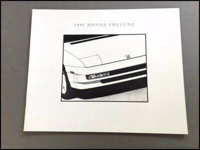 1991 Honda Prelude and Si 30-page Original Car Sales Brochure Catalog Foto 1 de 4