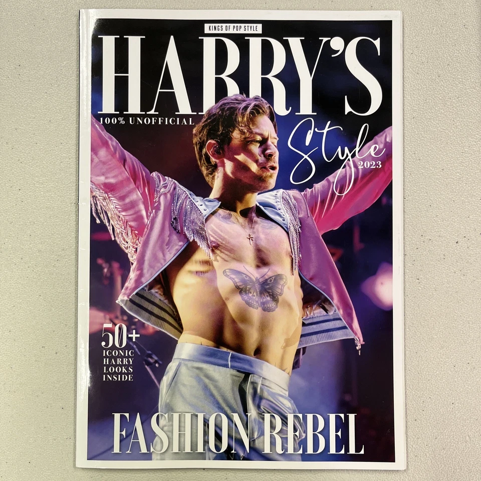 HARRY STYLES KINGS OF POP STYLE MAGAZINE 2022 ANTHEM PUBLISHING UK ICONIC OUTFIT
