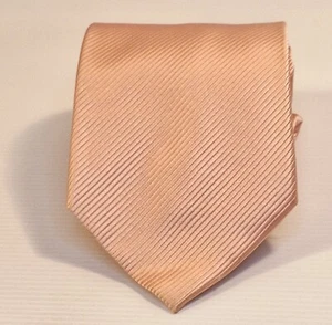 Pink Hardy Amies 100% Silk Necktie - Elegant Design, Perfect for Any Occasion - Picture 1 of 6