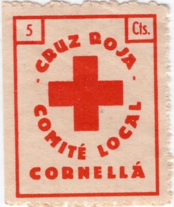 ESPAÑA GUERRA CIVIL - CRUZ ROJA, CORNELLA, montada sin montar o nunca montada - Imagen 1 de 1