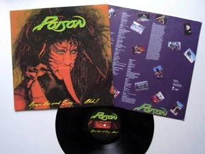 POISON Open Up Say Ahh LP ORIGINAL European Press 1988 PLAYGRADED Bret Michaels! - Picture 1 of 3