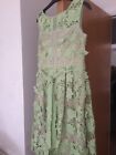 Ladies Phase Eight BNWT Size 10 Pastel Green/nude Dress