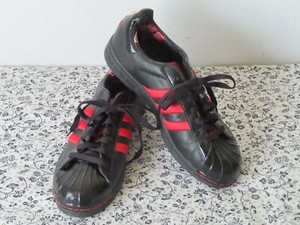 Adidas Star Wars Superstar  Dark Side  Black Red Sz 9.5