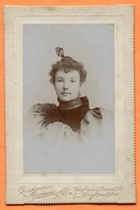 Dayton OH Portrait of a Young Woman, by Rossman & Owings circa 1890s - Picture 1 of 2