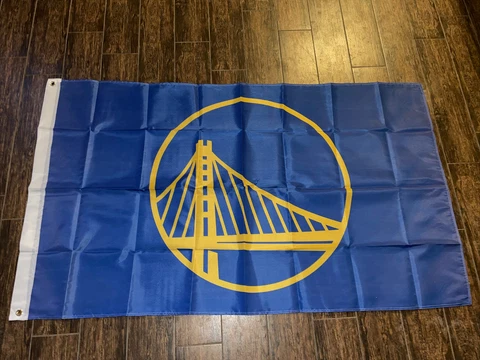 Warriors FLAG 3X5 Golden State Banner American Basketball Fast USA Shipping New Cover