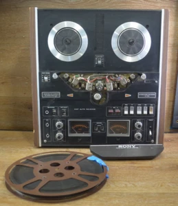 Sony TC-580 Reel To Reel Tape Recorder Bidirectional Auto-Stop FOR PARTS ONLY - Picture 1 of 14