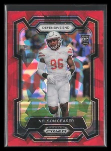 2024 Panini Prizm Draft Picks Prizms Red Ice #156 Nelson Ceaser - Picture 1 of 2