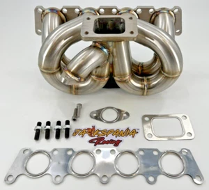 T3 Turbo Manifold For VW A4 1.8T Jetta Golf GTI GLI 337 2 Bolt Wastegate Audi US - Picture 1 of 8