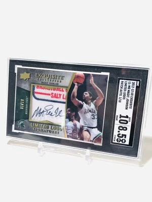 2012-13 UD EXQUISITE MAGIC JOHNSON LIMITED LOGOS PATCH AUTO 1/10 - Image 1 of 4
