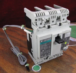 Fuji Electric EW50RAGU-3P005 Earth Leakage Circuit Breaker 3-Pole, 5A, 100-440v - Picture 1 of 6