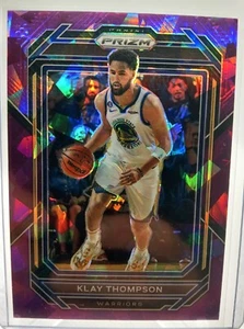 2022-23 Panini Prizm Basketball Purple Ice Klay Thompson/149 #115 Warriors - Picture 1 of 2