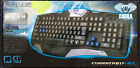 COBRA E-BLUE pro gaming keyboard with blue illumination