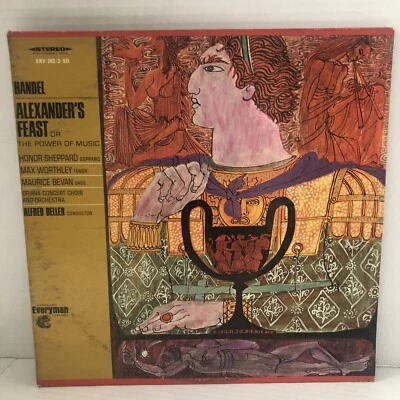 HANDEL Alexander's Feast 1967 Vinyl 2xLP Vanguard SRV-282/3 SD - VG - Image 1 of 2