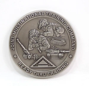 Raytheon ~ Joint Multinational Training Command ~ Ready Thru Training ~ Coin - Picture 1 of 10