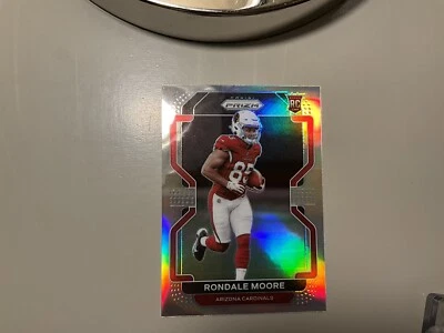 2021 Panini Prizm - Rookie Variation Silver Prizm #V-347 Rondale Moore (RC) - Image 1 of 2