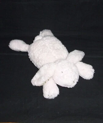 Pottery Barn Kids розовый плюшевый лежащий кролик музыкальная детская плюшевая мягкая красивая игрушка - Изображение 1 из 3