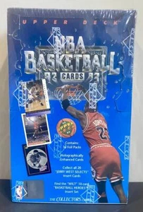 1992-93 Upper Deck NBA Basketball Box Factory Sealed 36 Foil Packs - Picture 1 of 2
