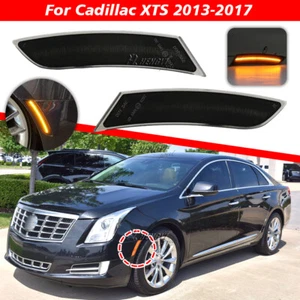 Smoked Front Amber LED Side Marker Light FOR CADILLAC XTS 2013-2017 #20874071 - Picture 1 of 8