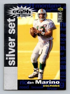 DAN MARINO SILVER SET 1995 COLLECTOR'S CHOICE DOLPHINS - Picture 1 of 2