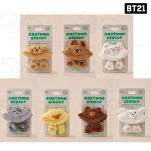 BTS BT21 Official Authentic Goods BABY COSTUME PLUSH CLOSET + Tracking Number - Picture 1 of 15