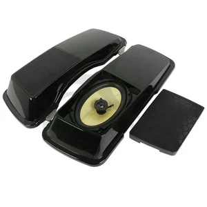 6"x 9" Saddlebags Lid & Speaker Fit For Harley Touring Street Road Glide 94-13 - Picture 1 of 9
