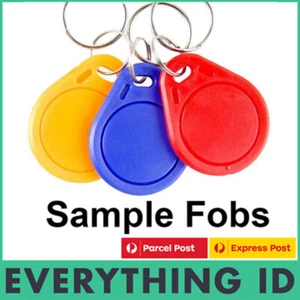 SAMPLE PACK POPULAR FORMATS KEY TAG FOB CARD RFID NFC KEYFOB 125KHz 13.56MHz - Bild 1 von 1
