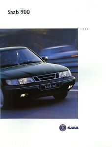 Saab 900 Prospekt 1994 260752 D 8 Seiten brochure prospectus catalog broszura