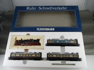 Fleischmann H0 4887 Zugset Ruhr Schnellverkehr mit BR 78 254 DRG Analog in OVP - Bild 1 von 7