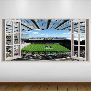 EXTRA LARGE Newcastle United Stadium Football Vinyl Wall Sticker Poster - Picture 1 of 1