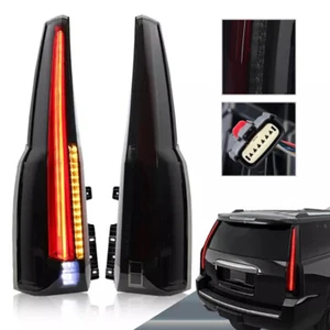 Luces traseras LED ahumadas izquierda+derecha luces de señal de freno traseras para GMC Yukon 2015-2020 - Imagen 1 de 9