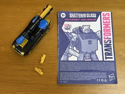 Goldbug Transformers Shattered Glass Auto Bot Action Figure - Image 1 of 4