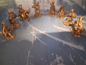 Chinese figurines X 8 different charactures - Picture 1 of 4