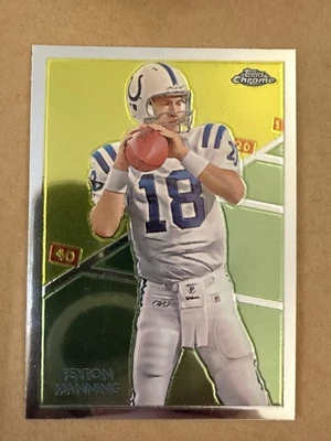 2009 Topps Chrome  Football Stars - Peyton Manning #C40 - Image 1 of 2
