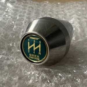 Greddy Trust GREX Shift Knob Rare Green M10x1.25 SKYLINE 300ZX SILVIA RX7 MIATA - Picture 1 of 6