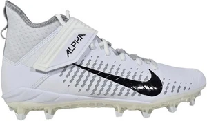 Botines de fútbol para hombre Nike Alpha Menace Pro 2 Mid AQ3209-100 blancos talla 14 - Imagen 1 de 6