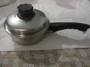 Lustre Craft 1 Quart Kochtopf Topf Soßenpfanne Edelstahl 18-8 3-lagig USA - Bild 1 von 4