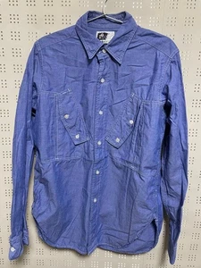 Engineered Garments Field Shirt Dress Chambray Blue S Used - Picture 1 of 1