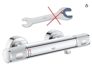GROHE Precision Feel Shower Tap, Water-Saving - Bild 1 von 2